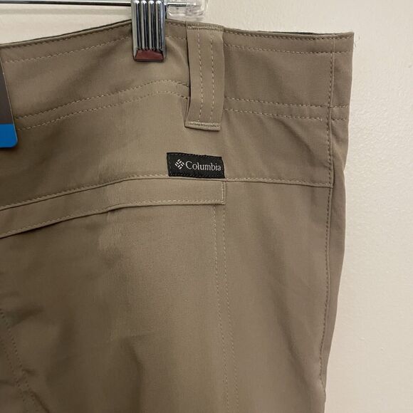 New Columbia Omni Shade Sun Protection Omni Wick Tan Shorts UPF 50 Sz 40 Cargo - Picture 10 of 12